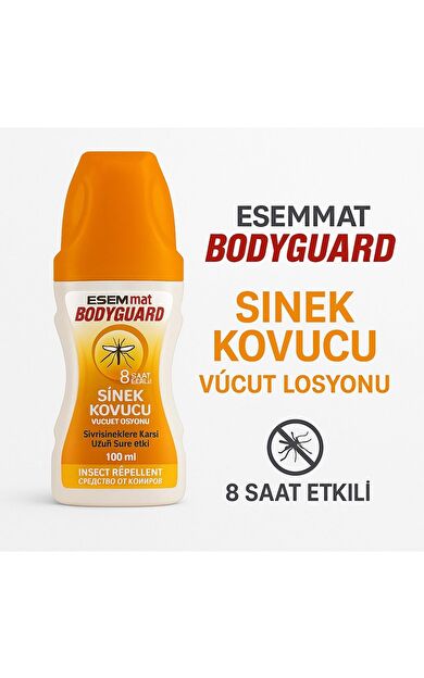 Esemmat Bodyguard Sinek Kovucu Vücut Losyonu 100 Ml