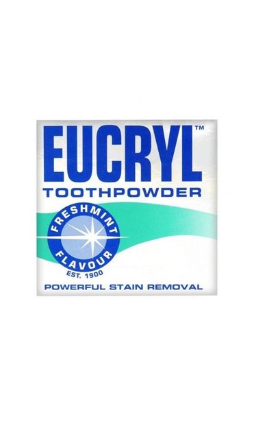 Eucryl Diş Temizleme Tozu 50gr Nane Aromalı