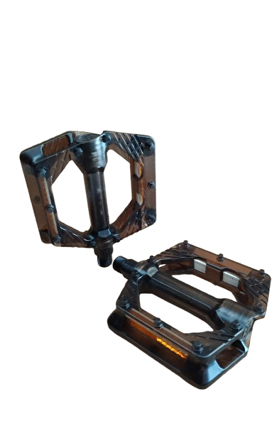 Evo Şeffaf Platform Geniş Bisiklet Pedalı Farklı Renklerde 1201281114_MOR