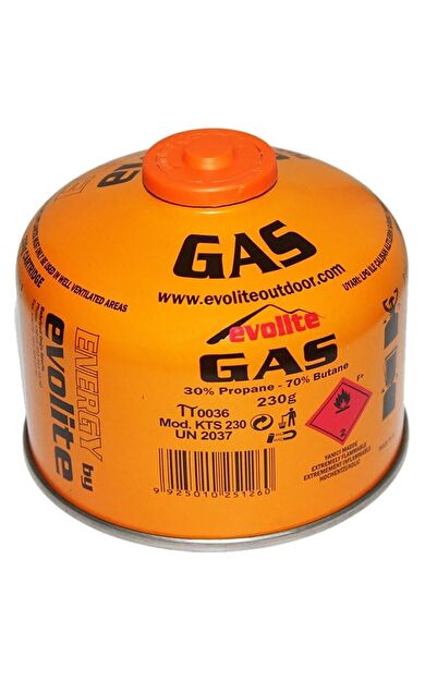 Evolite Butane Propane Vidalı 230 Gram Ocak Kartuşu