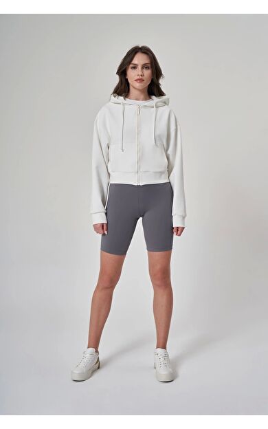 Exuma Kadın Eşofman Üstü-1529109 Beyaz