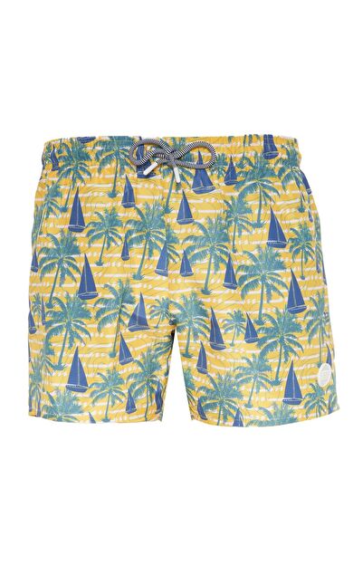 Exuma Erkek Baskılı Deniz Şortu 1015041-p431 Dıgıtal prınt