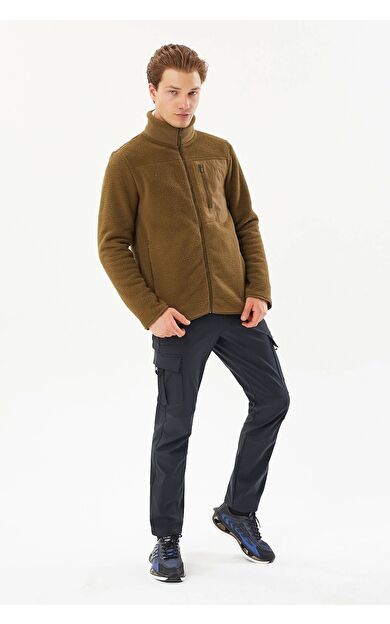 Exuma Erkek Peluş Polar 2411149 Khaki