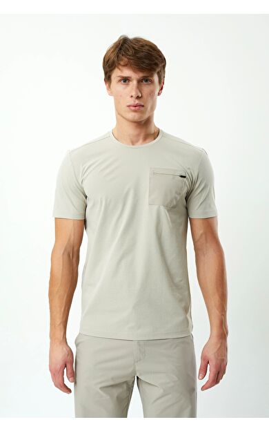 Exuma Erkek T-shırt - 1512123 Kum