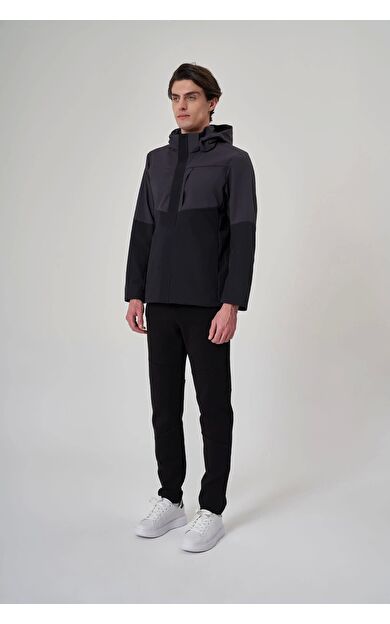 Exuma Erkek Yağmurluk 1511003 Siyah
