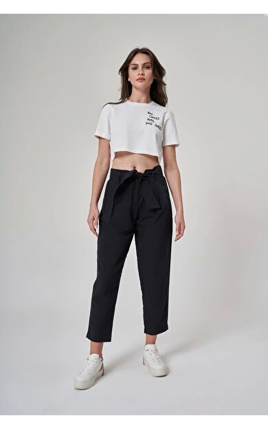 Exuma Kadın Pantolon 1523067 Siyah