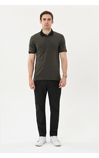 Exuma Erkek Polo Yaka T-shırt 1412036 Haki