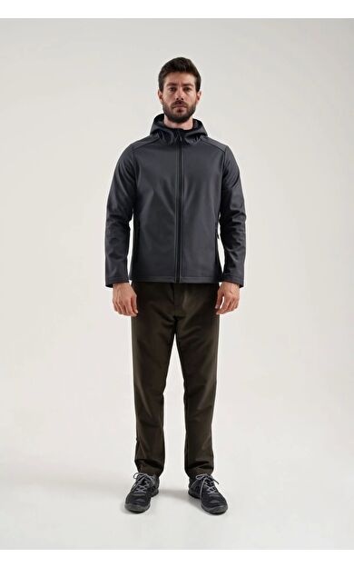 Exuma Erkek Softshell Mont 2311161 Antrasit