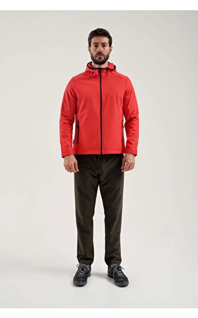 Exuma Erkek Softshell Mont 2311161 657-red
