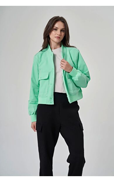 Exuma Kadın Ceket-1521158 Su yeşili