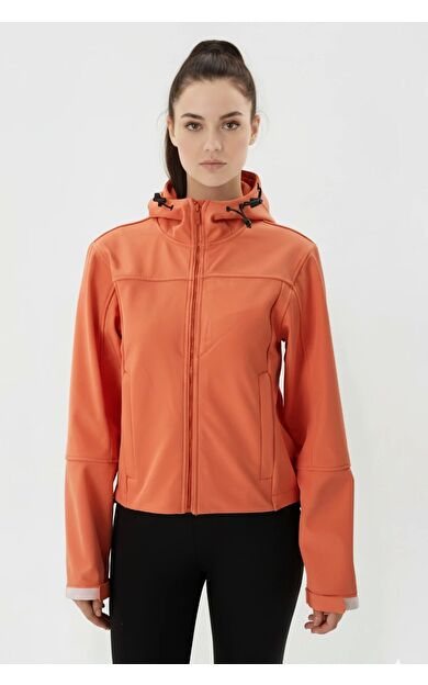 Exuma Kadın Softshell Mont 2421192 Turuncu