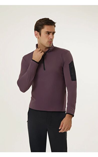 Exuma Erkek Sweat 2212015 Mor