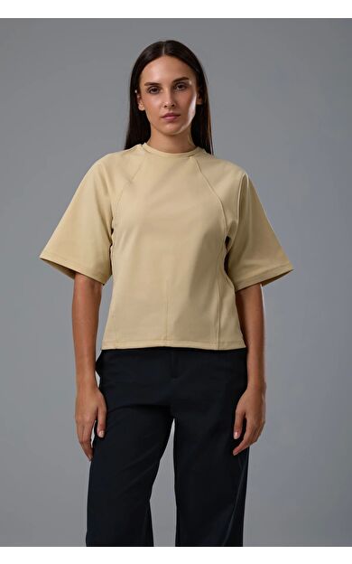 Exuma Kadın T-shırt 2522159 Bej