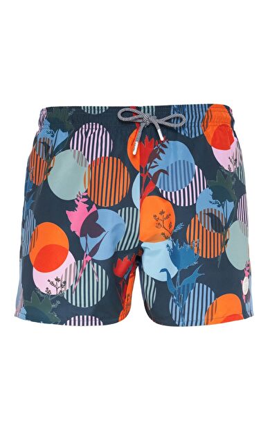 Exuma Erkek Baskılı Deniz Şortu 1015041-b18 Dıgıtal prınt