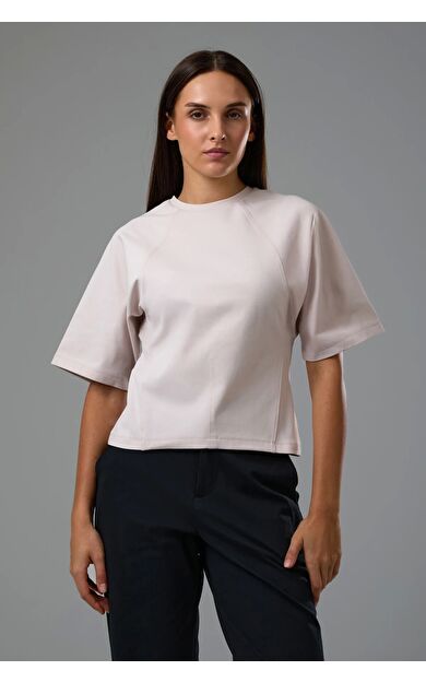 Exuma Kadın T-shırt 2522159 Pudra
