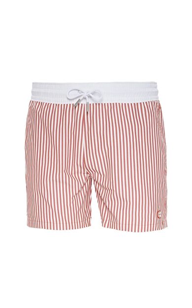 Exuma Erkek Baskılı Deniz Şortu 1415026 102-red prınt