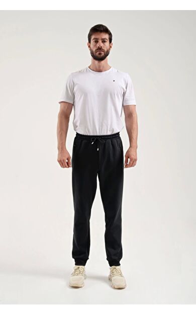 Exuma Erkek Siyah Eşofman Pantolon 1313043 010-black