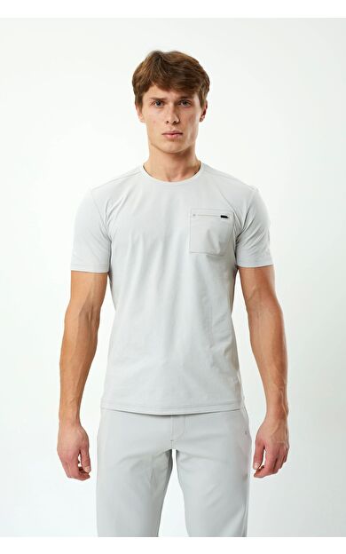 Exuma Erkek T-shırt - 1512123 Gri
