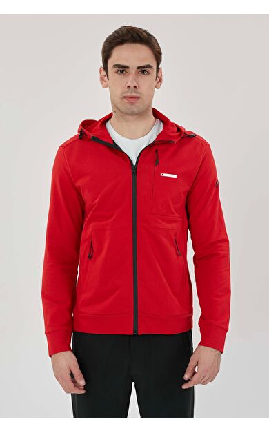 Exuma Erkek Eşofman Üstü 1419004 657-red