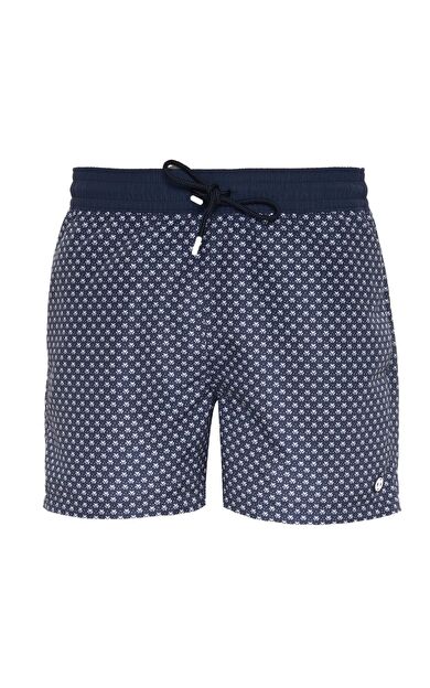 Exuma Erkek Baskılı Deniz Şortu 1415027 416-navy prınt