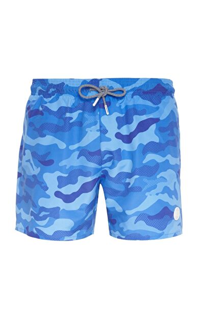 Exuma Erkek Baskılı Deniz Şortu 1015041-p119 Dıgıtal prınt