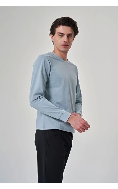Exuma Erkek Uzun Kollu T-shırt 1512129 Mınt