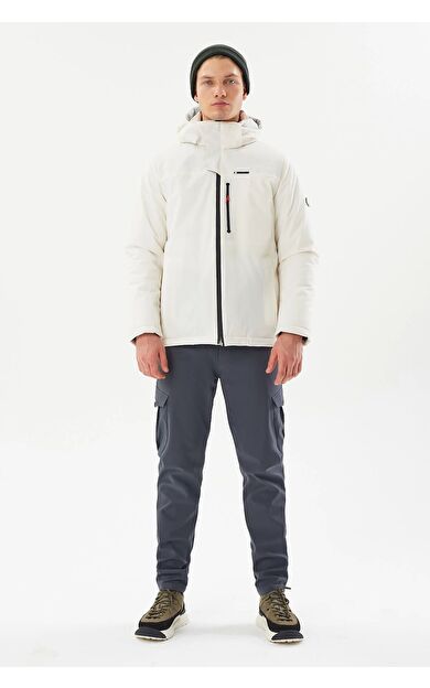 Exuma Erkek Mont 2411154 Kirli beyaz