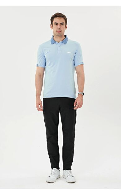 Exuma Erkek Polo Yaka T-shırt 1412036 412-blue