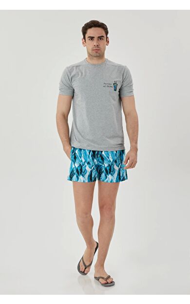 Exuma Erkek Baskılı Deniz Şortu 1215037 Dıgıtal prınt
