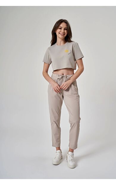 Exuma Kadın Tshırt-1522179 Kum