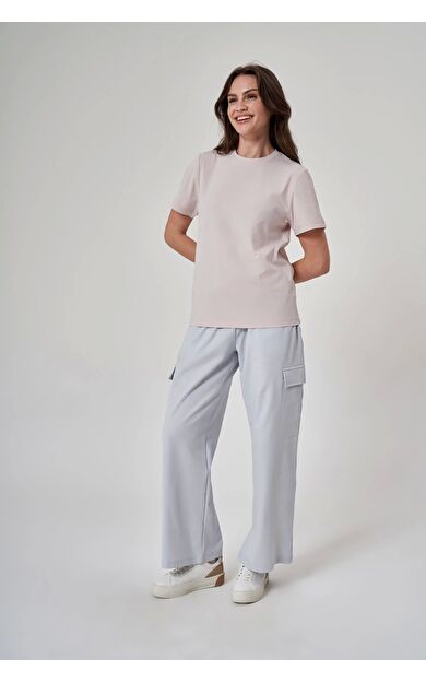 Exuma Kadın Tshırt-1522110 Pudra