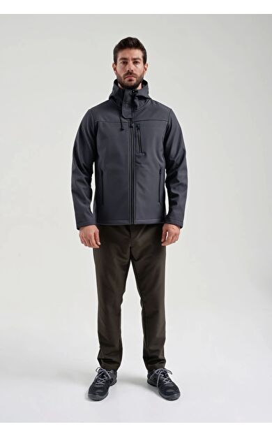 Exuma Erkek Softshell Mont 2311100 Antrasit