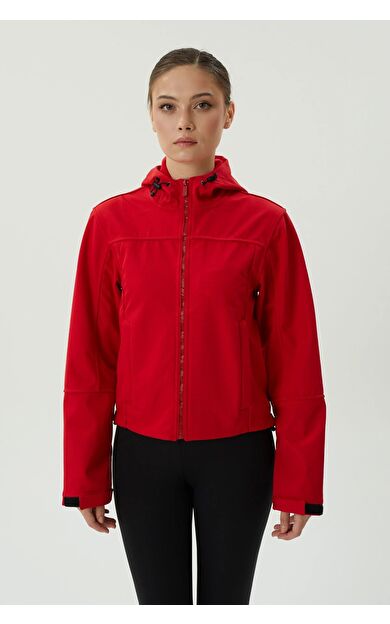 Exuma Kadın Softshell Mont 2421192 Kırmızı