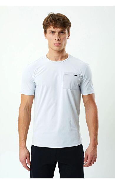 Exuma Erkek T-shırt - 1512123 Buz mavisi