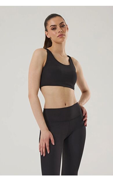 Exuma Kadın Kolsuz Üst 4016 Si̇yah