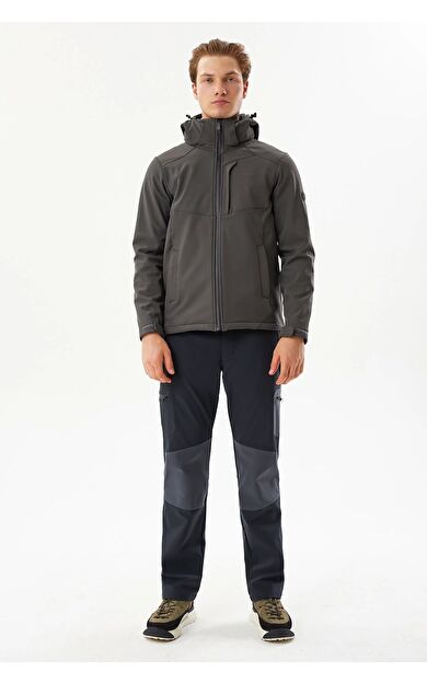 Exuma Erkek Softshell Mont 2411156 Antrasit