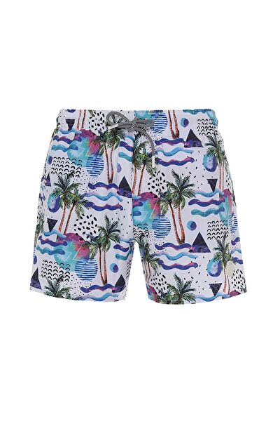 Exuma Erkek Baskılı Deniz Şortu 1015041-p252 Dıgıtal prınt