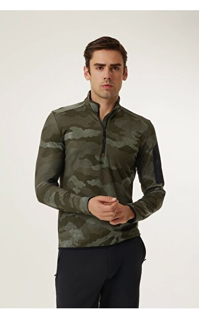 Exuma Erkek Sweat 2212015 Kamuflaj