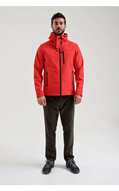 Exuma Erkek Softshell Mont 2311100 657-red