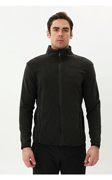 Exuma Erkek Tam Fermuarlı Polar 2112126 Haki