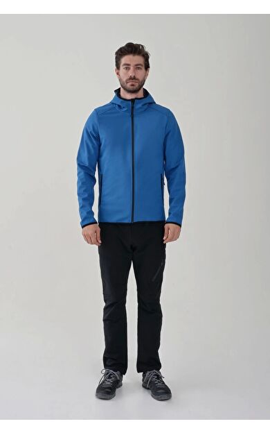 Exuma Erkek Softshell Mont 2111171 Petrol mavisi