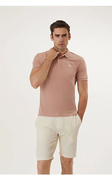 Exuma Polo Yaka T-shırt 1412037 662-pınk