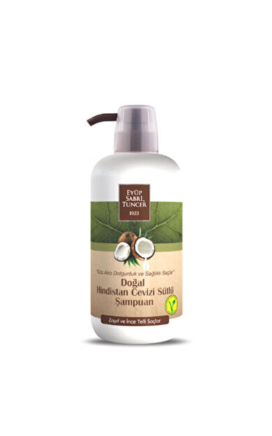 Eyüp Sabri Tuncer Hindistan Cevizi Sütlü Şampuan 600ml