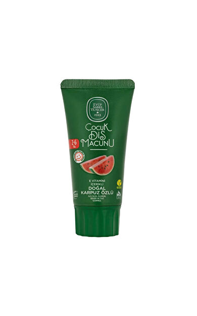 Eyüp Sabri Tuncer Doğal Karpuz Özlü 2-6 Yaş Çocuk Diş Macunu 60 Ml
