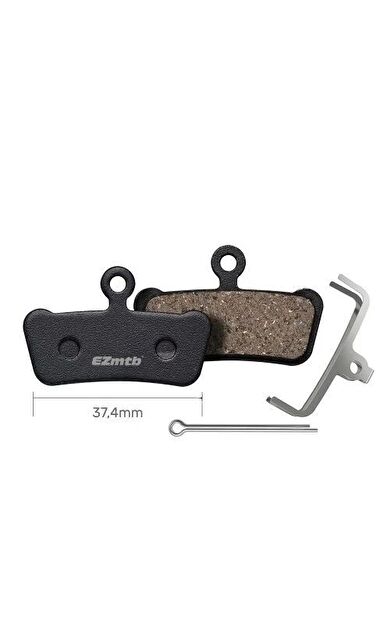 EZmtb BP1011 Yarı Metal Balata Sram G2 Ultimate/RSC/Guide Ultimate/RS/R/T/XO Trail/ Elixir7-9 Uyumlu DSC-637