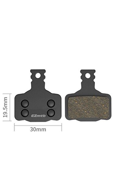 EZmtb BP1016 Yarı Metal Balata Magura MT2/4/6/8 - Campagnolo EKAR Uyumlu DSC-638