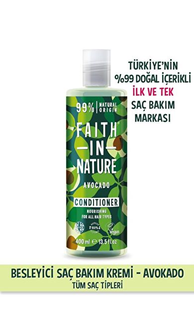 %99 Doğal Besleyici Saç Bakım Krem Avokado Tüm Saç Tipleri İçin