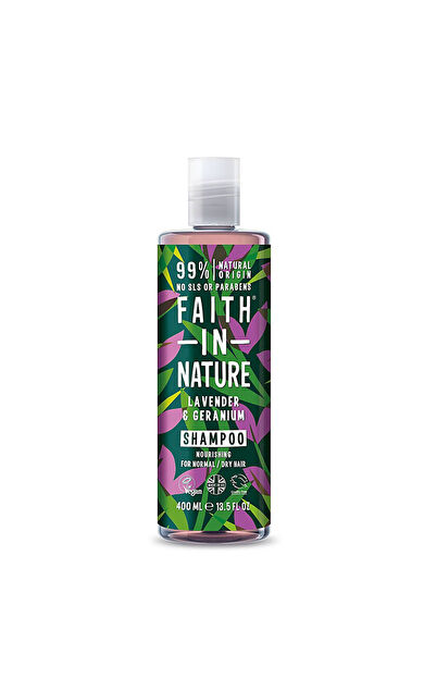 Faith In Nature Lavanta-Sardunya  Ferahlatıcı Şampuan 400 ml