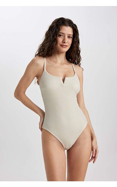 DeFactoFit Fall in Love Regular Fit Bürümcük Mayo