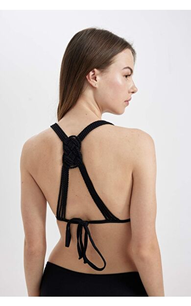 DeFactoFit Fall in Love Regular Fit Bikini Üstü C2714AX24SMBK81